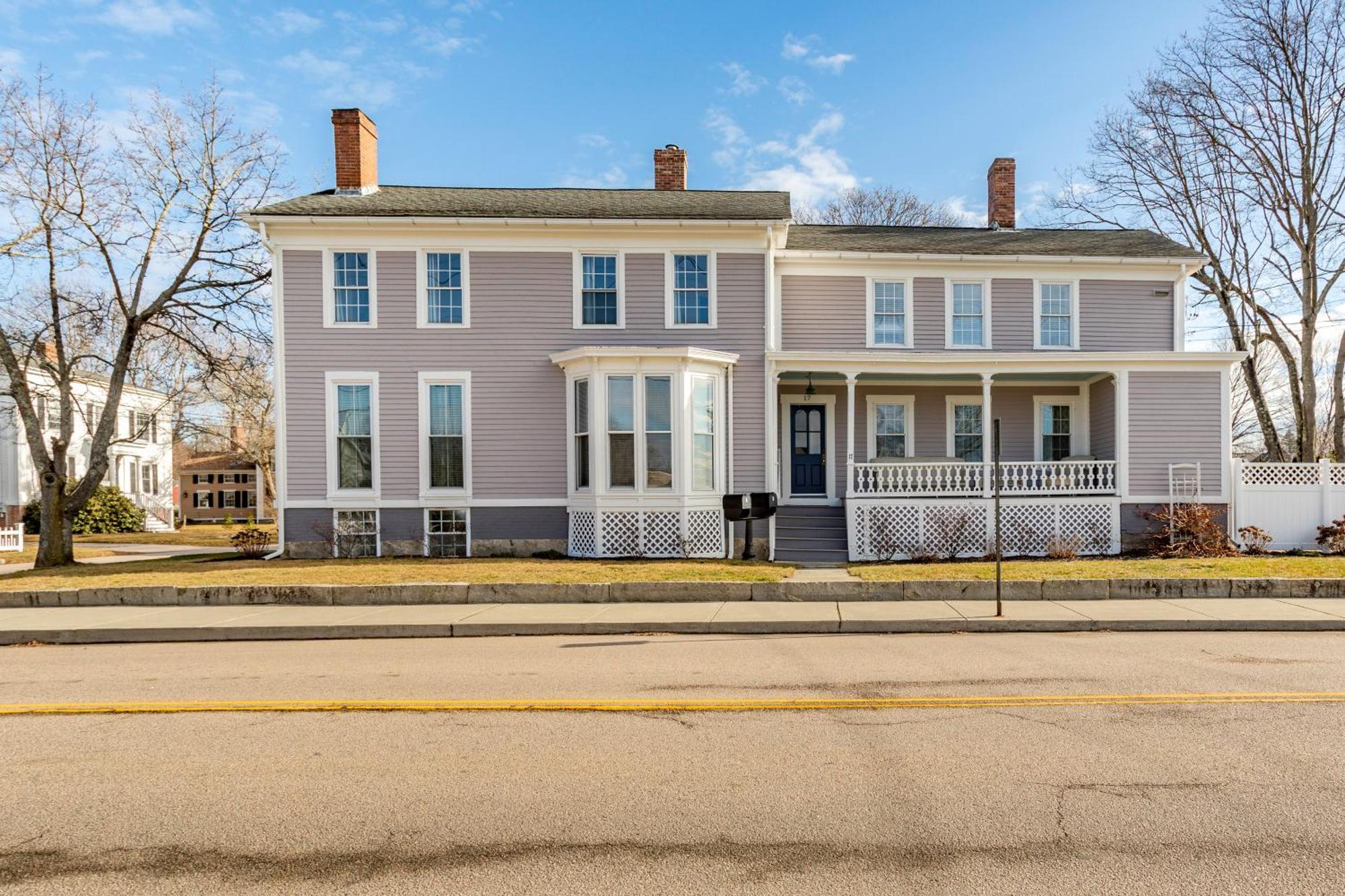 Sunny, Historic 3 Bedroom Townhouse In Downtown Mystic Stonington Exterior foto